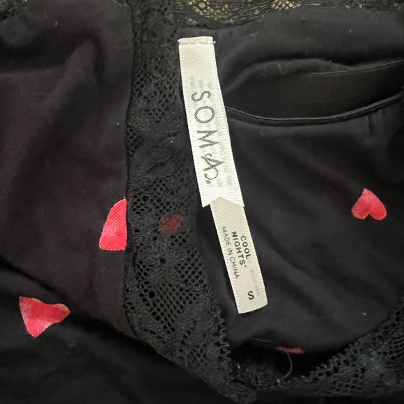 Soma Cool Nights Heart Lace Trimmed Cami Set - Picture 3 of 7